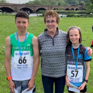 2019 Burton 10 Mile Race and Michael Kelsall Family Fun run Graphic