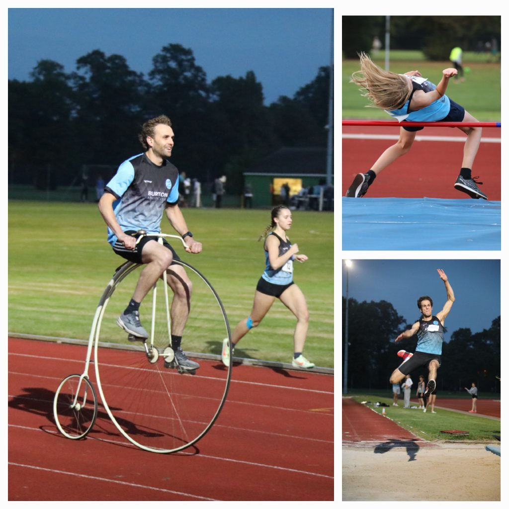 Anniversary Games Penny Farthing race