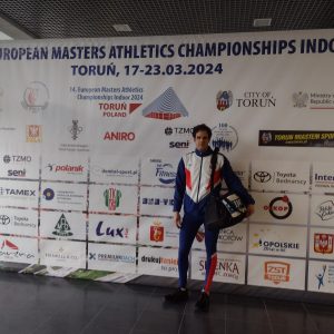 Masters European Championships for Jack and Laura Graphic