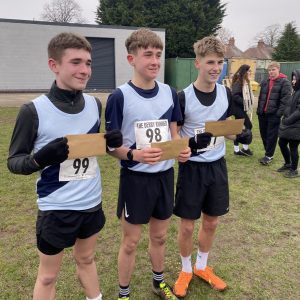 Derbyshire Schools Cross Country Champs Graphic