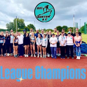 Midland Athletics Senior League – Our Senior Athletes win the League and Promotion Graphic