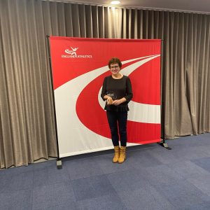 Judy – Recognition for Services to Athletics Winner Graphic